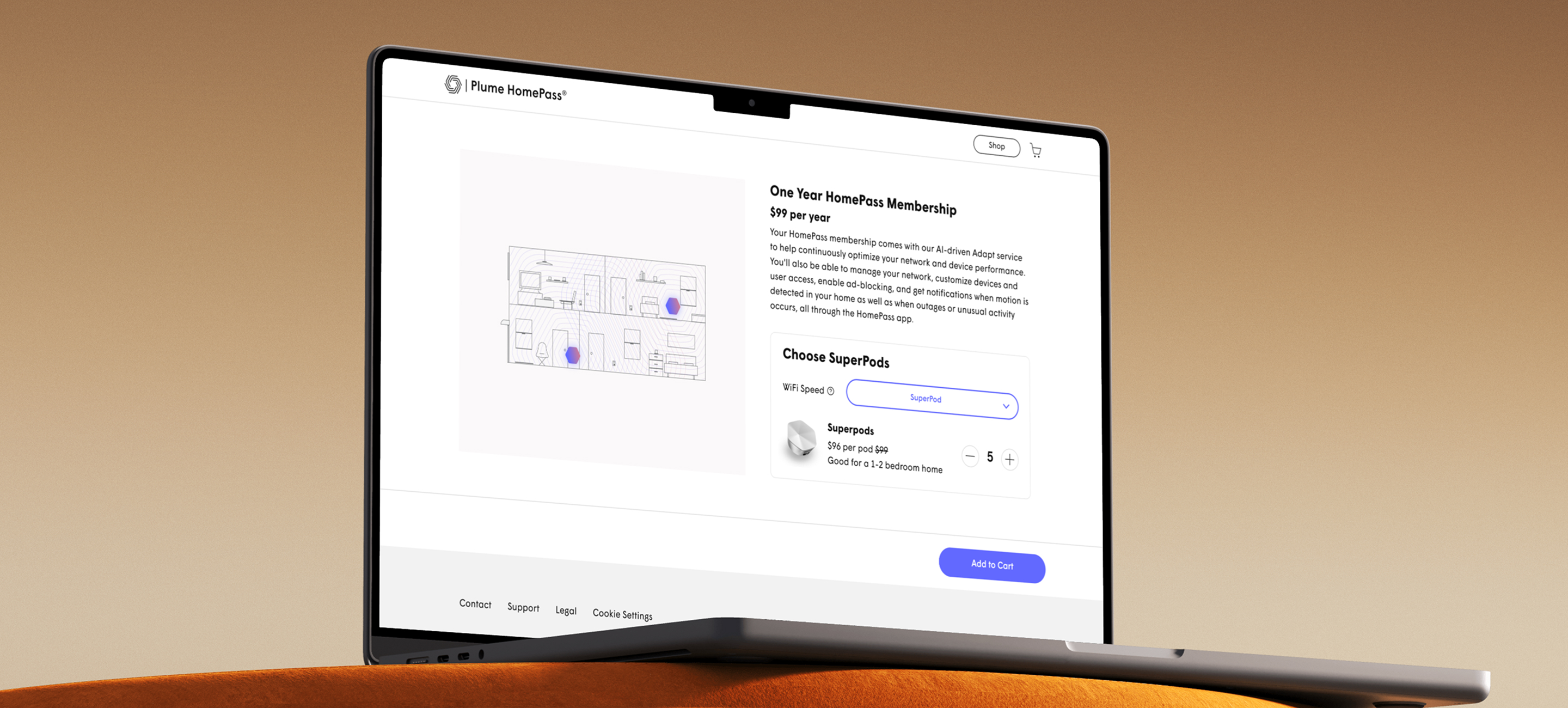 plume homepass online store